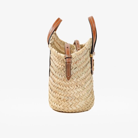 Jimmy Choo Macy Small Raffia Cross-Body Tote Bag - Picture 3 of 15